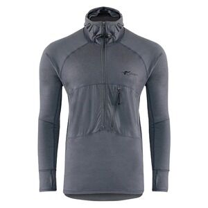 NEW Stone Glacier Chinook Merino Hoody Men Large Granite Gray Base Layer Hunting